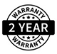 2 year warranty