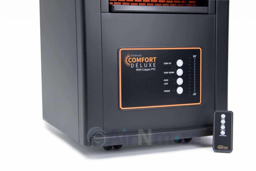 Comfort Deluxe® with Copper PTC Infrared Space Heater - AirNmore